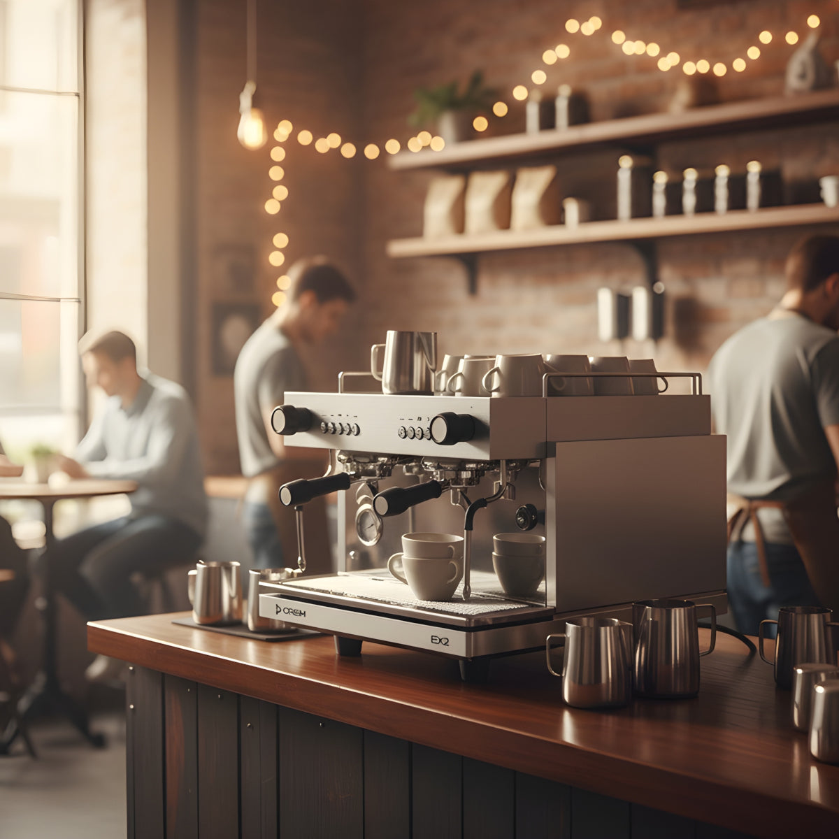 EX2 2 Group Tall Compact Commercial Coffee Machine