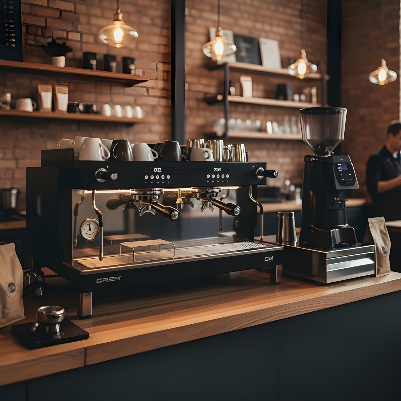 EX3 Tall 2 Group Coffee Machine Package