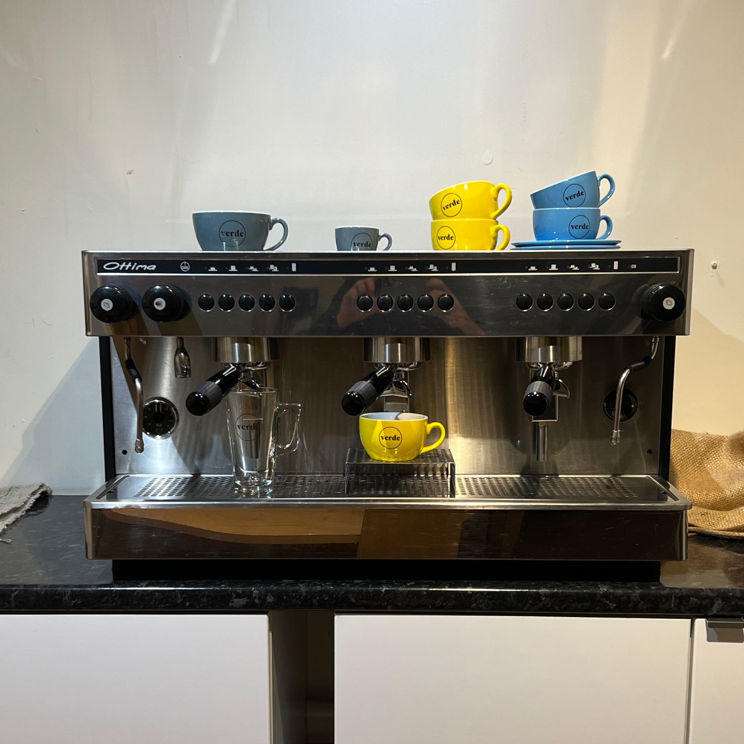 Reconditioned Ottima Tall Cup 3 Group Espresso Machine