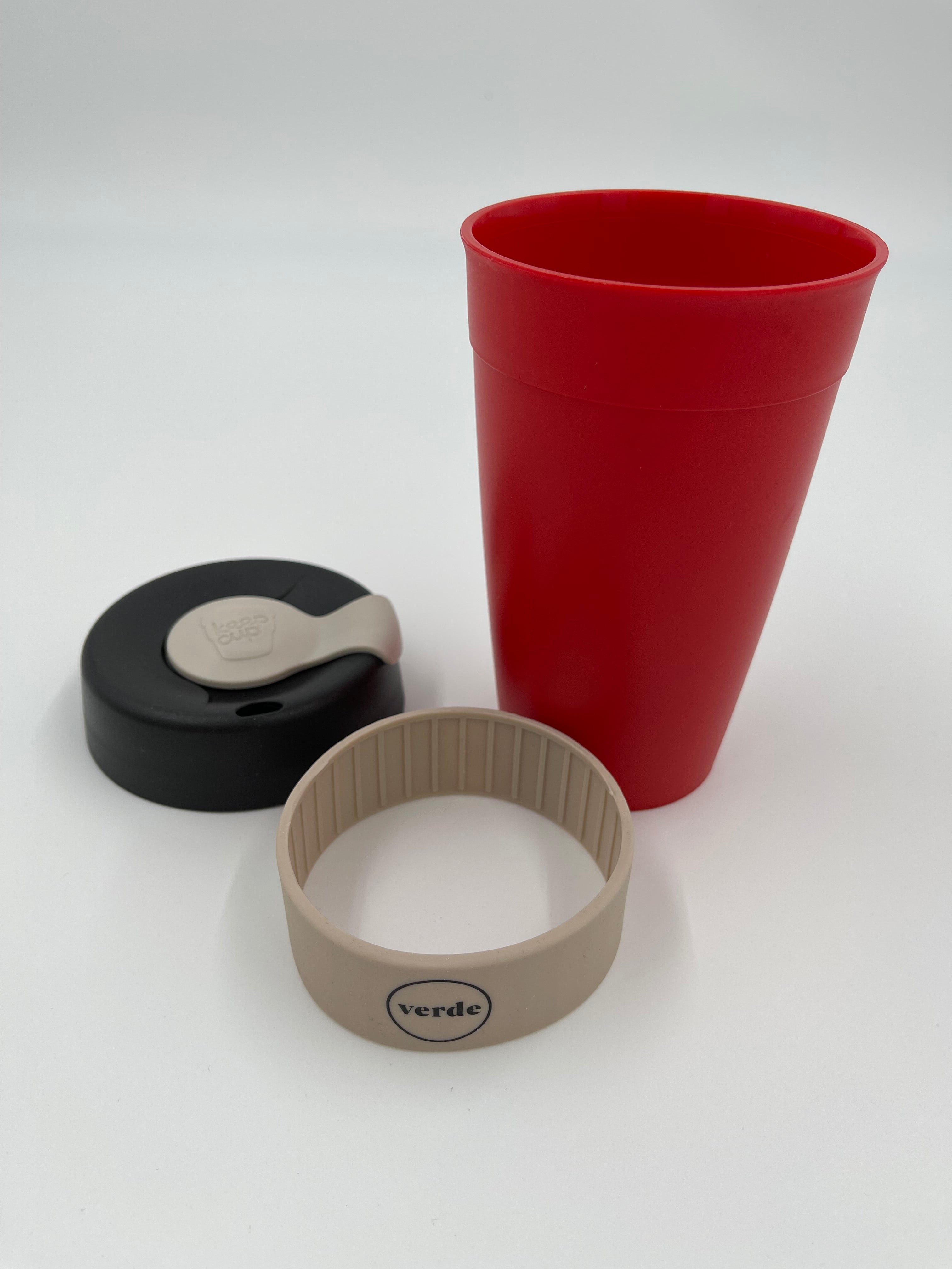 KeepCup x Verde 16oz Fire Engine Red