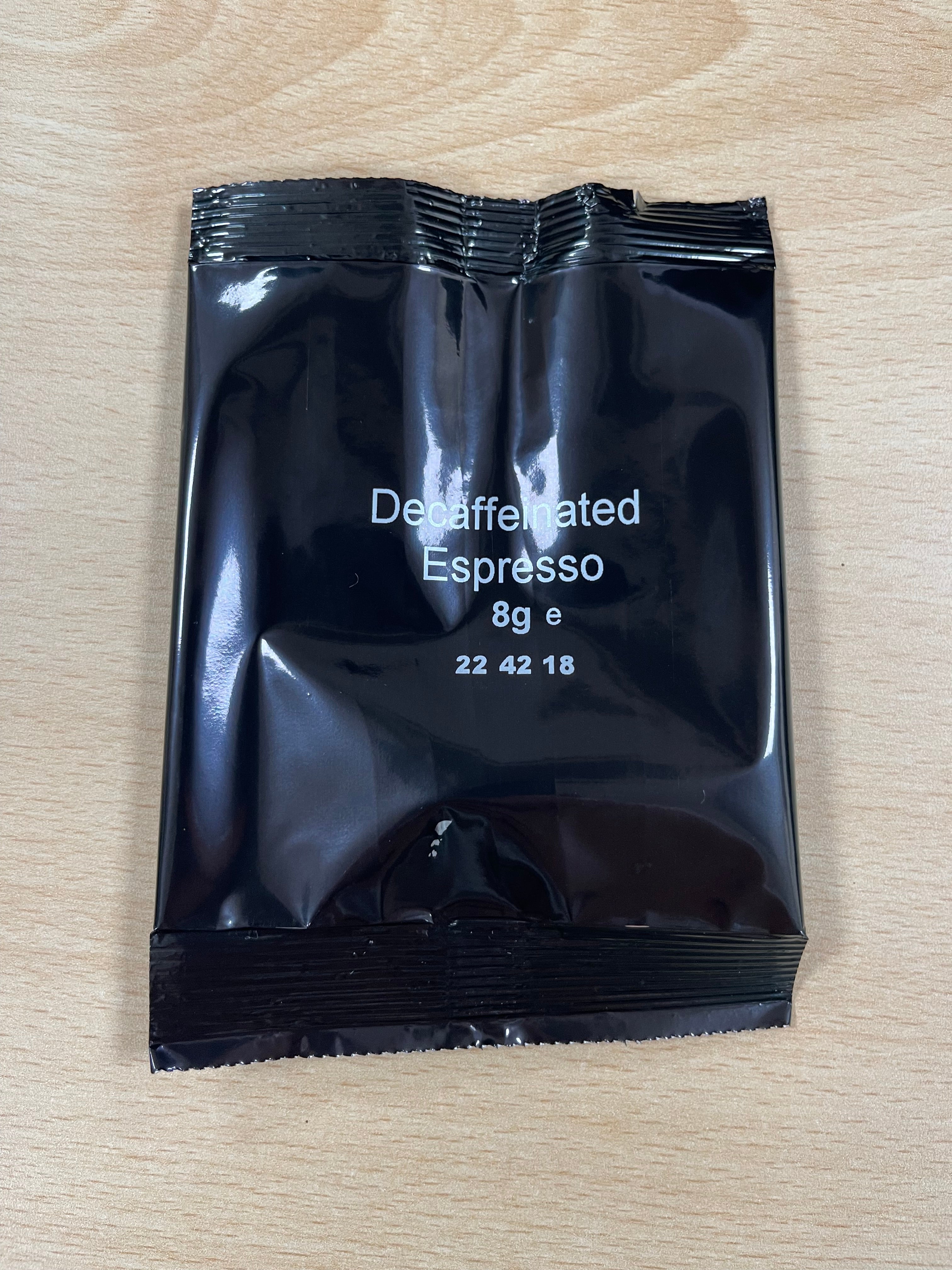 Decaf Espresso Sachets 100x8g