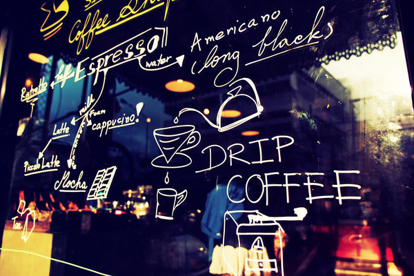 How to create a coffee shop menu