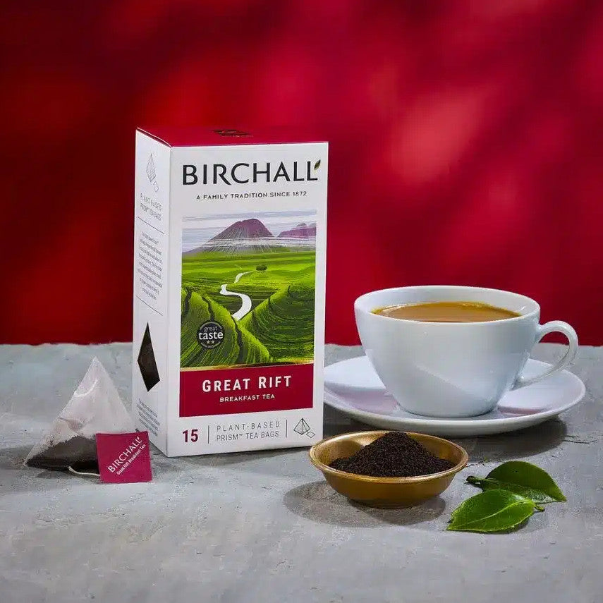 Birchall Great Rift Breakfast Blend - 15 Prism Tea Bags