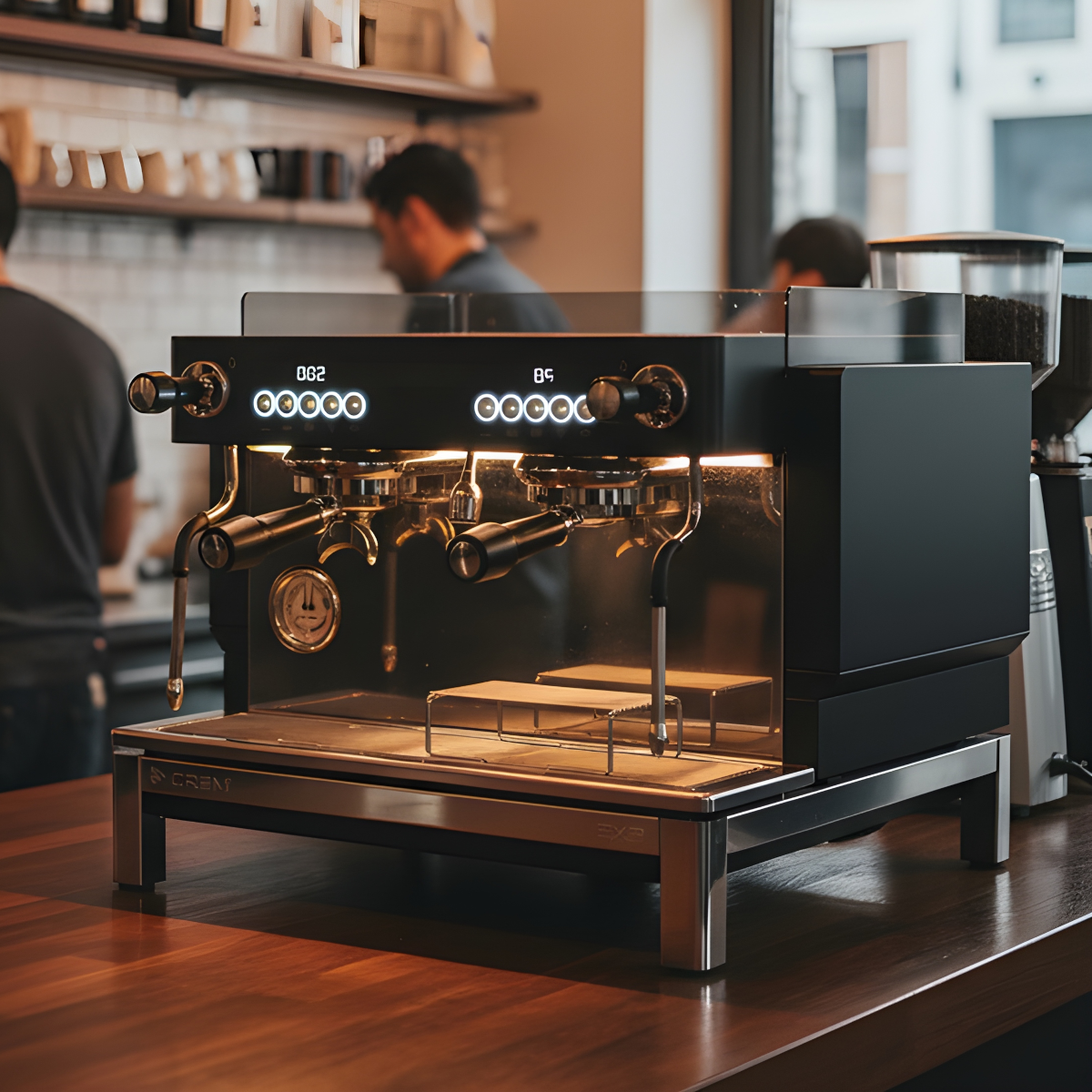 EX3 Mini 2 Group Tall Display Commercial Coffee Machine