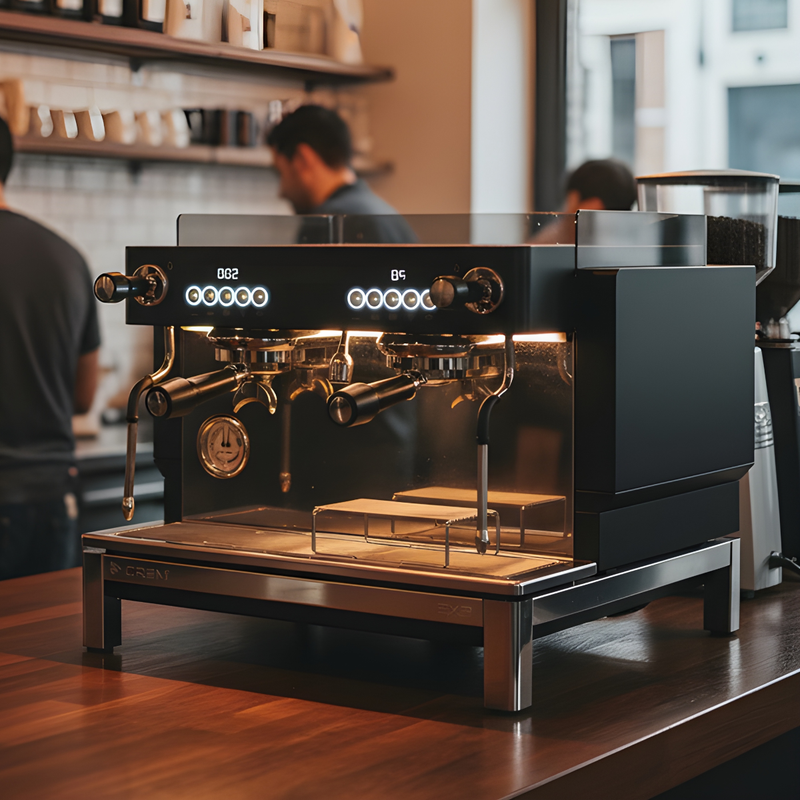 EX3 Mini 2 Group Tall Display Commercial Coffee Machine
