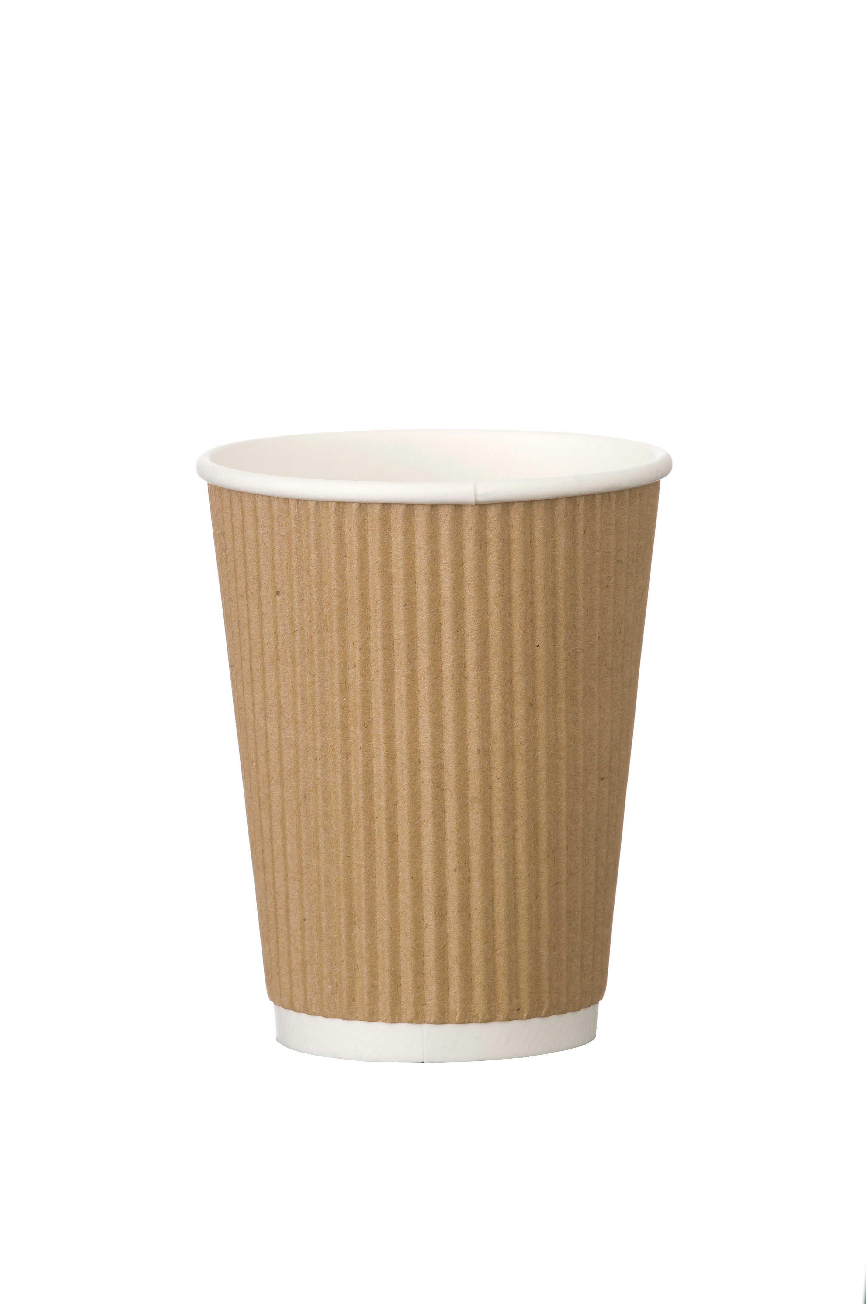 Kraft Ripple Coffee Cup 12oz