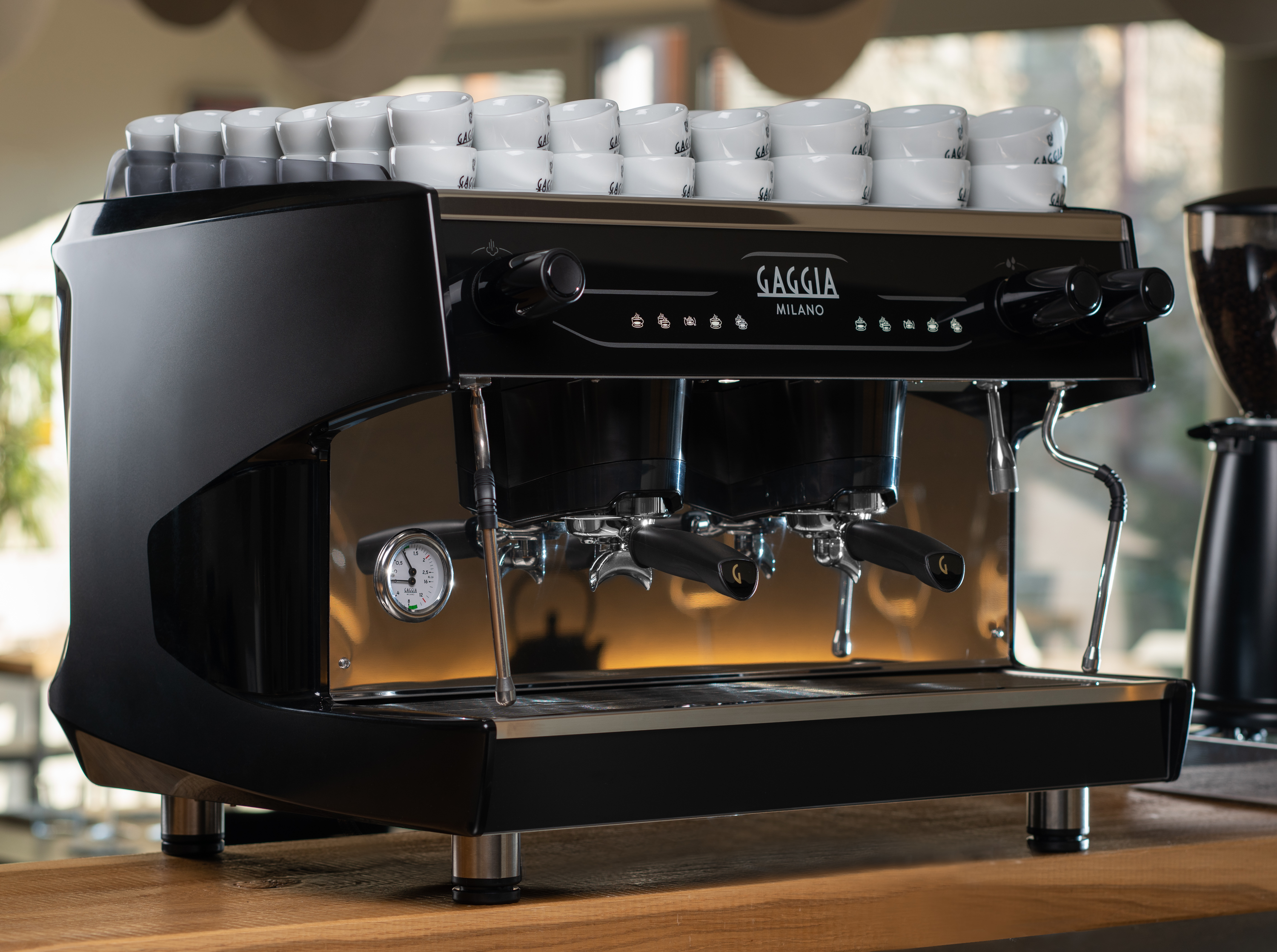 Gaggia La Decisa Tall 2 Group Espresso Machine