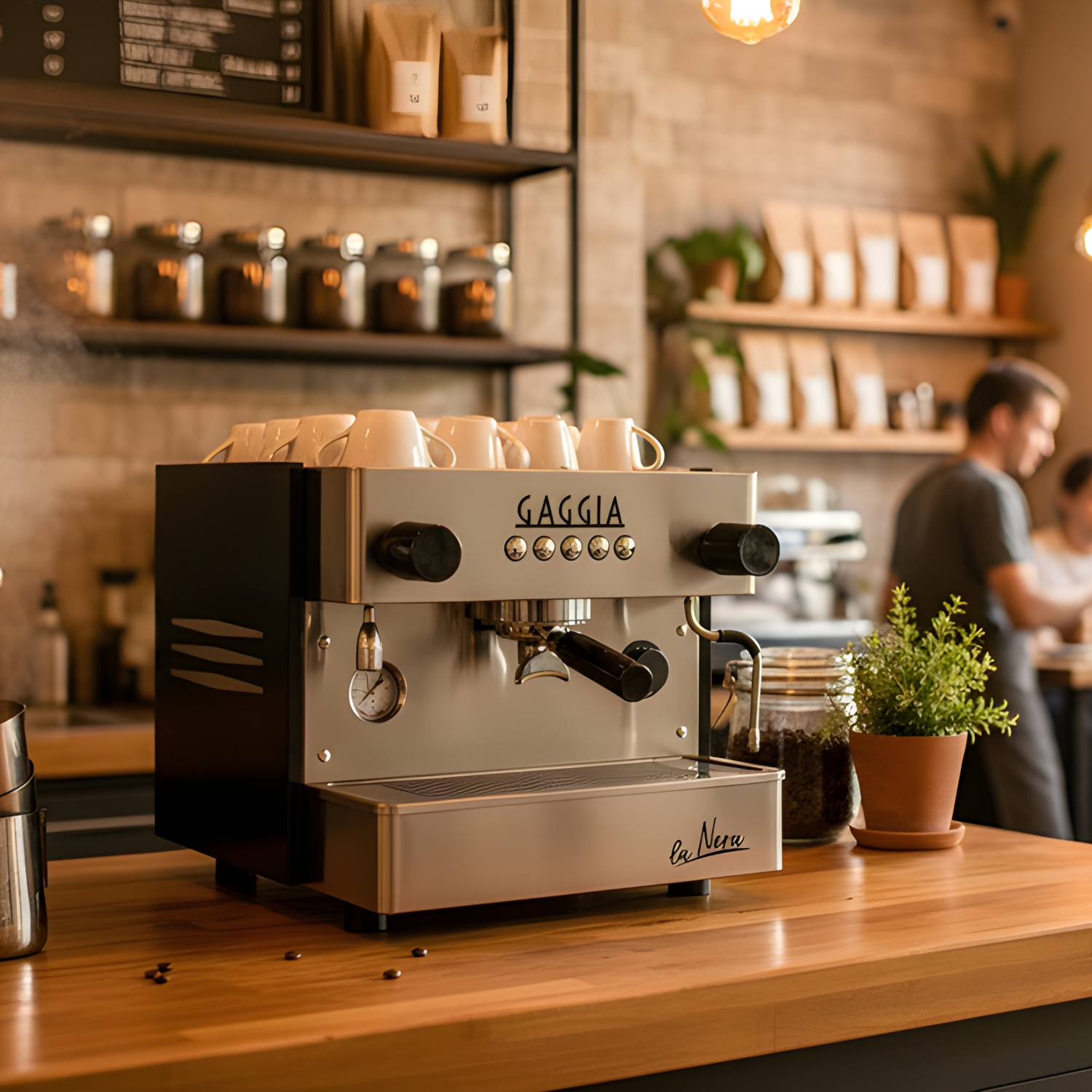 Gaggia La Nera 1 Group Espresso Machine