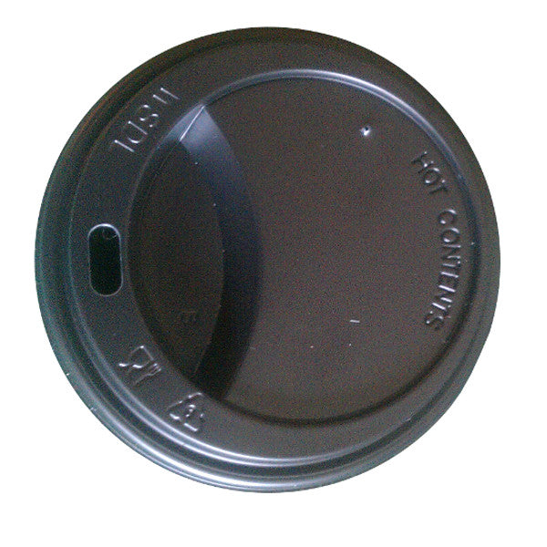 Takeaway cup Lids for 12oz to 20oz Black (1000 Lids) 30% Discount