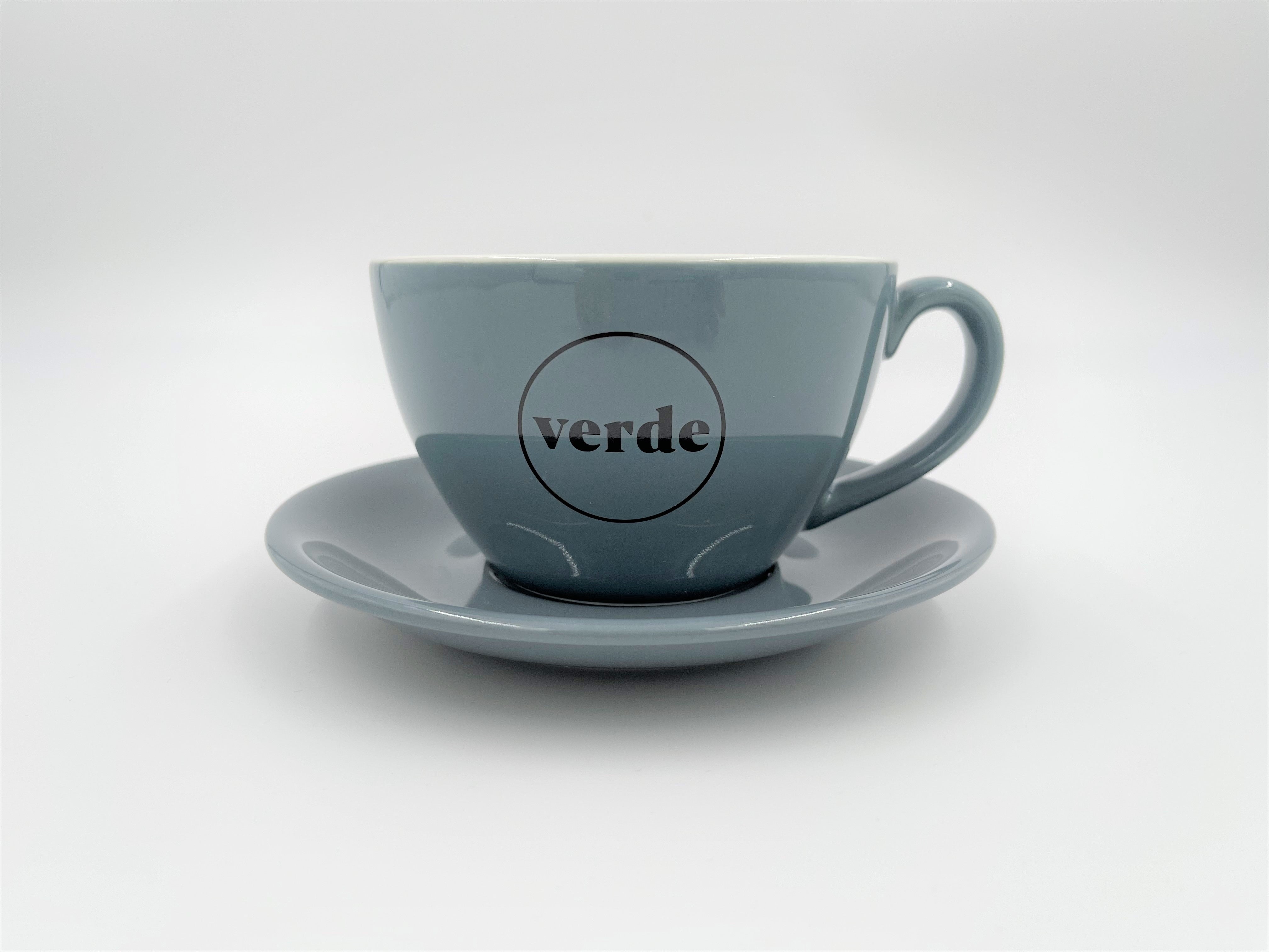 Cappuccino Cup Verde Grey 9oz