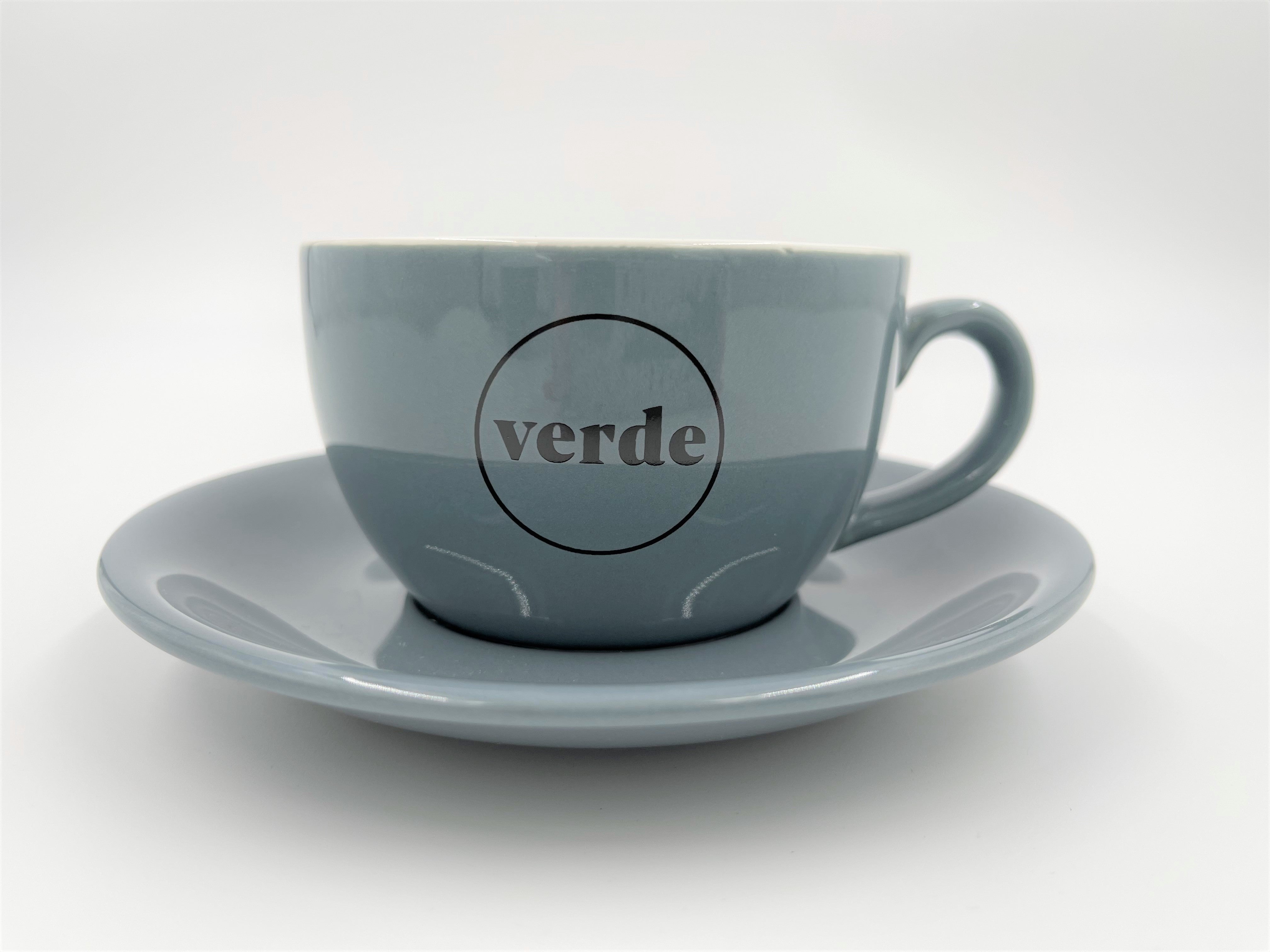 Cappuccino Cup Verde Grey 12oz