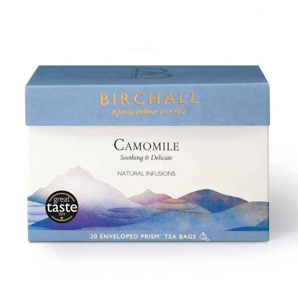 Birchall Camomile - 20 Enveloped Prism Tea Bags