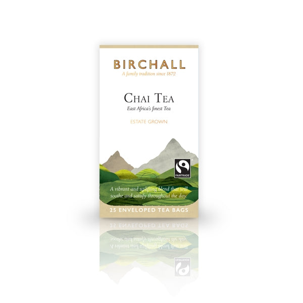 Birchall Chai Tea 25 Tagged & Enveloped Tea Bags