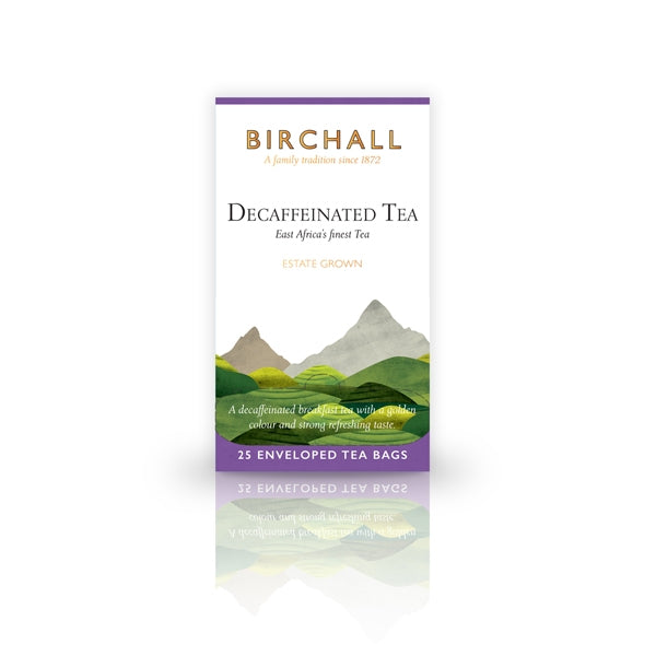 Birchall Decaffeinated Tea 25 Tagged & Enveloped Tea Bags