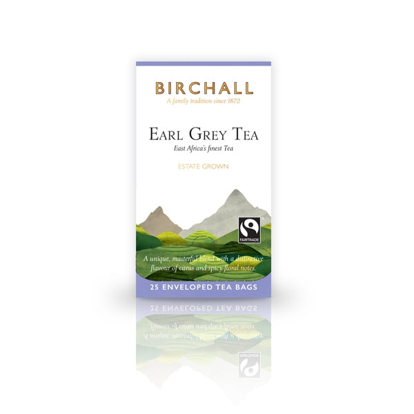 Birchall Earl Grey Tea 25 Tagged & Enveloped Tea Bags