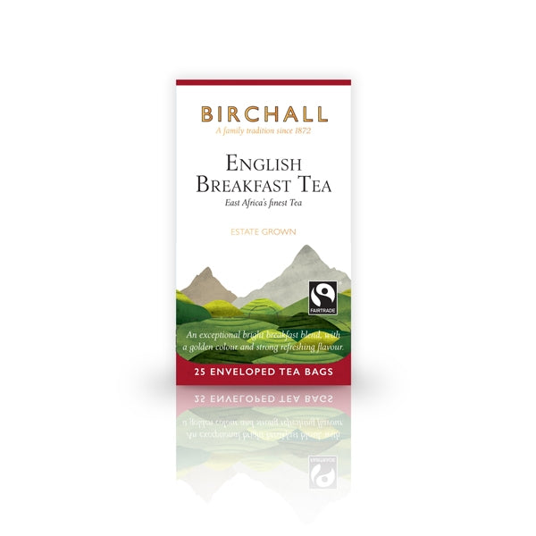 Birchall English Breakfast Tea 25 Tagged & Enveloped Tea Bags