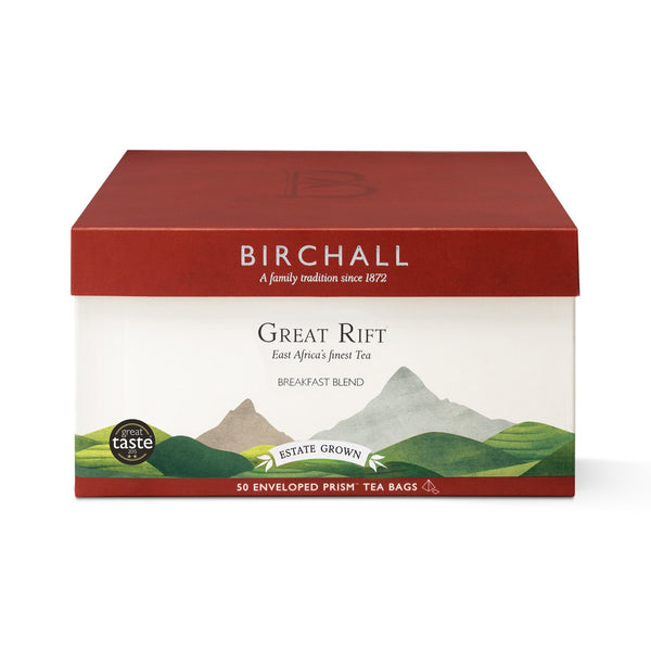 Birchall Great Rift Breakfast Blend - 50 Enveloped Prism Tea Bags
