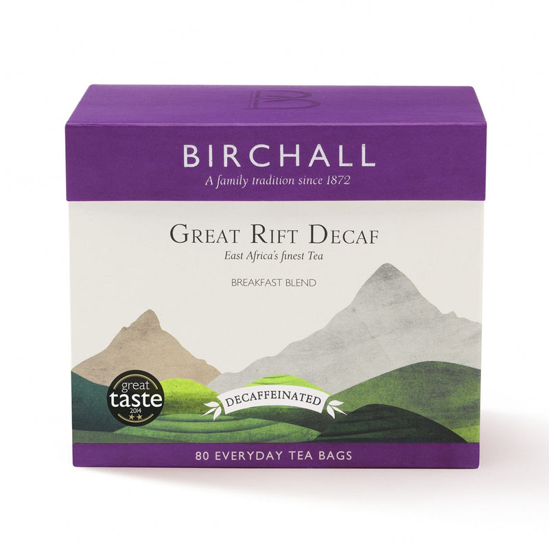 Birchall Great Rift Decaf - 80 Everyday Tea Bags