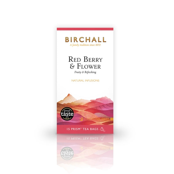 Birchall Red Berry & Flower - 15 Prism Tea Bags