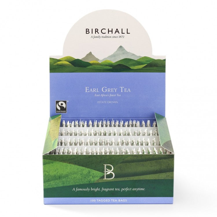 Birchall Earl Grey Tea - 100 Tagged Tea Bags