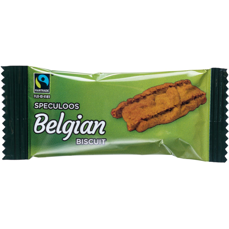 Fairtrade Belgian Speculoos, 300 Individually Wrapped Half Price