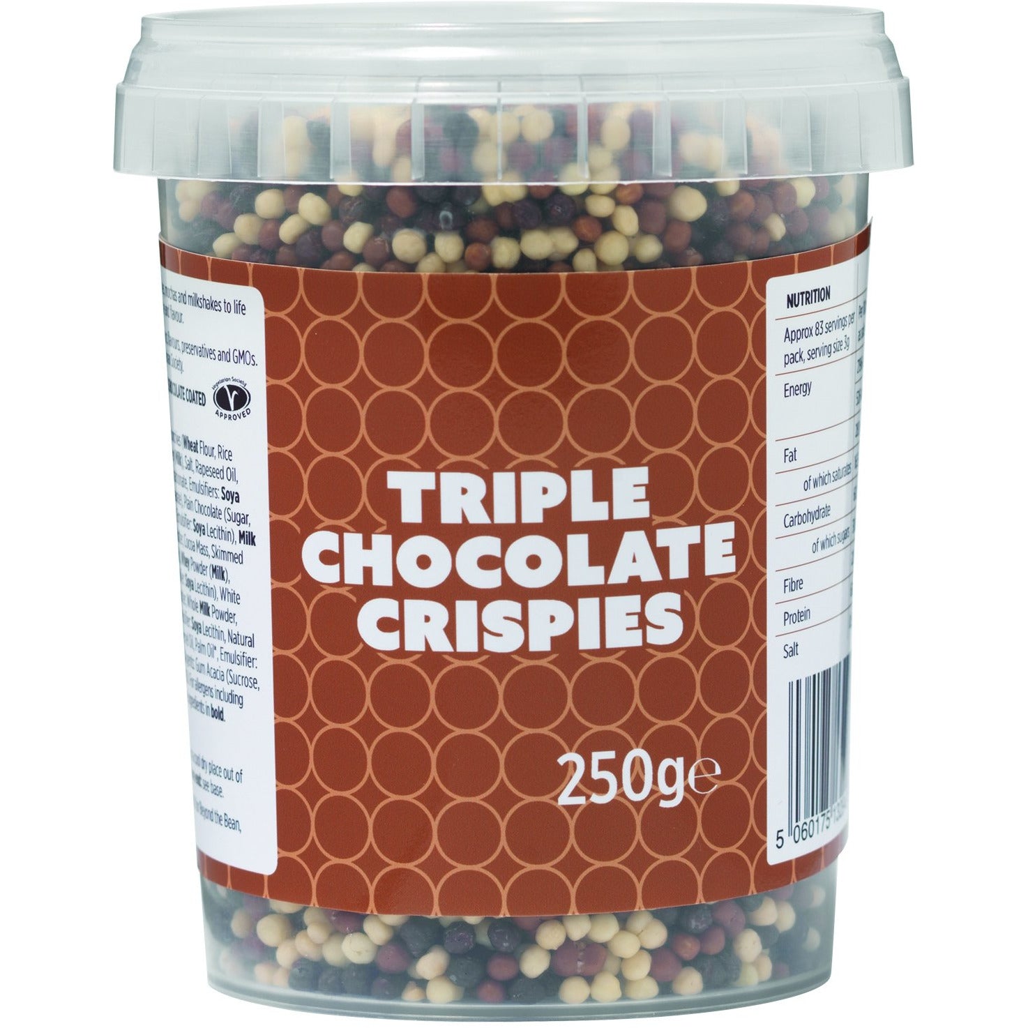 Zuma Triple Choc Crispies Topping 250g