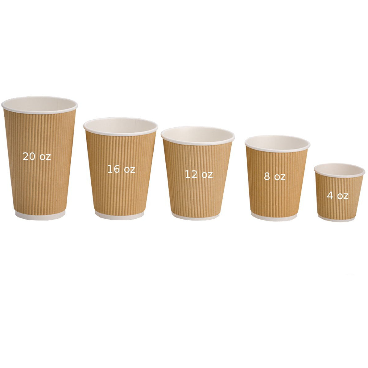 Takeaway Ripple Cup 4oz (1000)