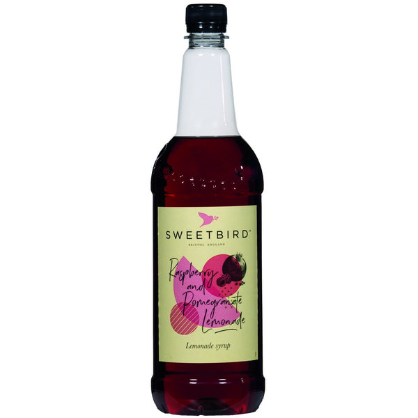 Sweetbird Raspberry & Pomegranate Lemonade Syrup 1 Litre